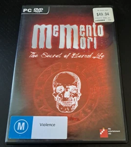PC Games - Memento Mori - The Secret of Eternal Life - 2008 - Mint Disc + Book - Picture 1 of 4