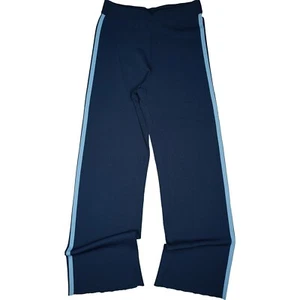 CATWALK Damen Comfort Hose Freizeit Relaxed Gr L Gummibund Dunkelblau gestreift - Bild 1 von 5
