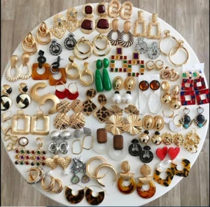 bijoux gioielli  accessori vintage orecchini  bigiotteria argento  - Imagen 1 de 628