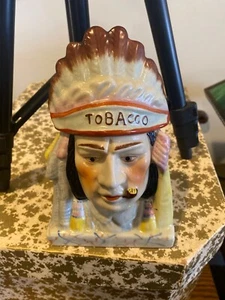 Vintage Tobacco holder Americana ceramic characterization - Picture 1 of 4