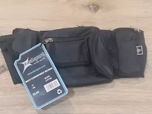Eastsport Multi Compartment Beltbag Fanny Pack Black NEW - Picture 1 of 3