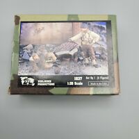 1731 2 Figures Verlinden 1/35 "Jeep Riders" US GIs seated Willys MB Jeep WWII