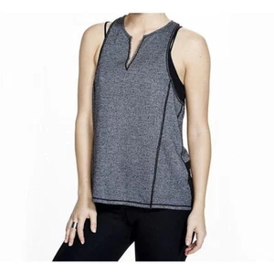 Vimmia NWT Devotion Open Back Tank in Gray/Black Size M - Picture 1 of 6