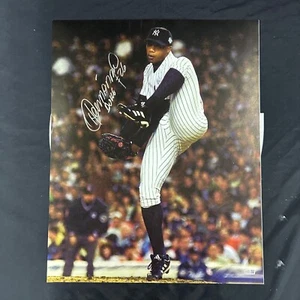 Orlando 'El Duke' Hernandez Yankees Pinstripe Jersey Signed 16x20 Steiner CX - Picture 1 of 3