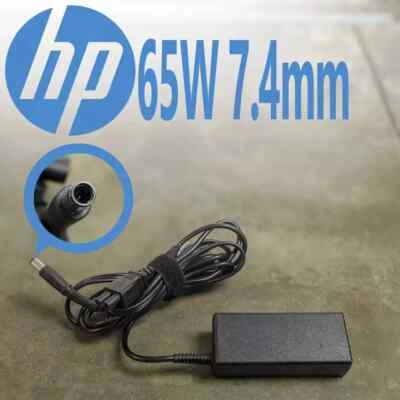 Genuine HP AC Adapter 65W 6TFFF 19.5V 3.34A Laptop Charger Large Barrel 7.4mm - image 1 of 3