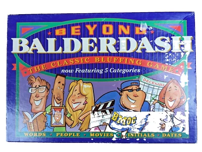 Vintage 1997 Parker Brothers Beyond Balderdash The Board Game - EUC - Image 1 of 4