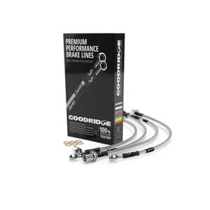 Goodridge 31026 for 2017+ BMW 5-Series (G30/G32) Stainless Steel Brake Lines - Picture 1 of 1