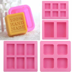 Silicone Ice Cube Round Candy Chocolate Cake Cookie Cupcake Soap Molds Mould DIY - Picture 1 of 11