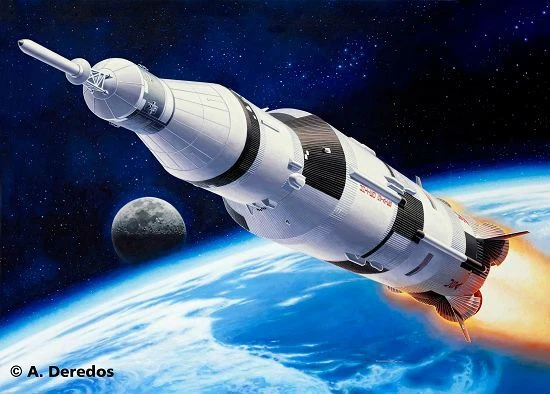 Revell 04909 - 1/144 Apollo Saturn V - Neu - Bild 1 von 1