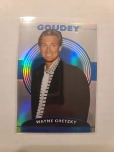 2022 UD Goodwin Champions Goudey Platinum Wayne Gretzky #GP30 Rainbow Blue - Picture 1 of 2