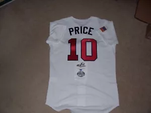 DAVID PRICE AUTOGRAPHED TEAM USA BASEBALL JERSEY - WITH COA - SIZE 44 - (AH) - Picture 1 of 2