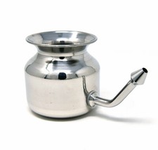 Ayurveda Puro Acciaio Inox Neti Pentola Per Congestione Nasale Veloce Worldwide
