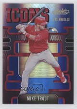 2021 Panini Absolute Icons Spectrum Blue /149 Mike Trout #I-7