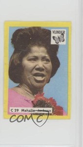 1950 Vlinder Matches Film TV and Music Stars C Series Mahalia Jackson #C29 0w6