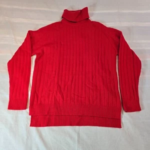 Theory Governor Rib Knit Pull Over Turtle Neck Sweater Size S BNWT (defects) - Picture 1 of 14