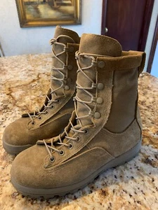 McRae HW-FR Mens Army Military Tactical HOT Weather Desert Boots Sz 5.5 W Vibram - Picture 1 of 11