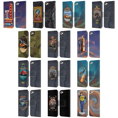 LARRY GROSSMAN RETRO COLLECTION LEATHER BOOK CASE FOR APPLE iPOD TOUCH MP3 - Image 1 of 4