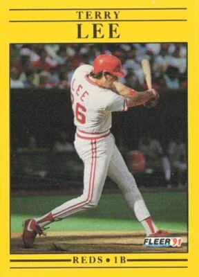 1991 Fleer #70b Terry Lee - Image 1 of 2