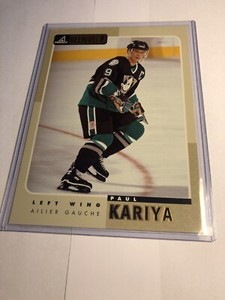 1997-98 Beehive Portraits Paul Kariya  #31 Oversize 5x7 SP