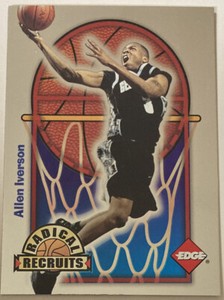 Allen Iverson 1996-1997 Collectors Edge Radical Recruits PROMO Rookie#pr1 (2754)