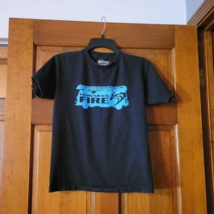 Boys Youth Large Hawaiin Fire T-Shirt Fire Department - Picture 1 of 4