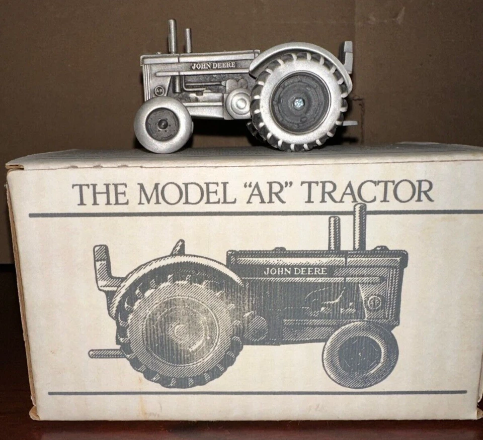 Spec Cast Pewter John Deere AR Tractor RARE JDM-019 #348 - Image 1 of 1