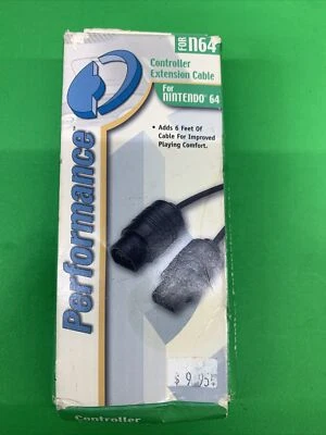 Extension Cable Cord Adapter for Nintendo 64 N64 Controller Gamepad 6ft NOS - Image 1 of 3