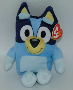 New! Ty Beanie Babies BLUEY Children’s show nwt's 8" plush toy - Picture 1 of 2