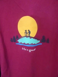 Neu mit Etikett! LIFE IS GOOD DAMEN.... WANDERN ""MOONLIGHT VISTA"" L/S VINTAGE CRUSHER T-SHIRT (XL) - Bild 1 von 4
