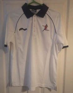 Great Britain Handball Jersey Small NWT Burrda Sportswear White Blue - Picture 1 of 10