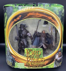 ToyBiz Uruk-Hai Warrior vs.Gimli Actionfigur - Bild 1 von 10