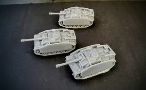 Bolt Action Tedesco Stug G Tank Cacciatorpediniere Plotone X3 28mm scala 1/56 ww2 - Foto 1 di 6