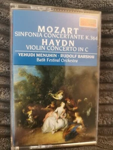 Mozart - Sinfonia Concertante k364 / Haydn - Violin Concerto In C (Cassette) - Picture 1 of 2