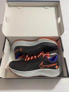 New Mens Size 9 - Nike Air Zoom Pegasus 38 Shield Black Total Orange DC4073 003 - Picture 1 of 10