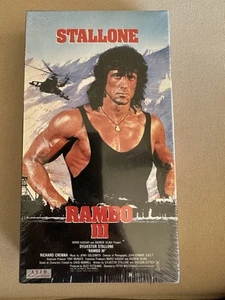 Rambo III 3 (VHS, 1995 Live Entertainment) Stallone - BRAND NEW SEALED - Picture 1 of 3