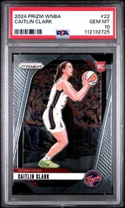 2024-25 Panini Prizm - Caitlin Clark RC #22 PSA 10 (Indiana Fever) - Picture 1 of 3