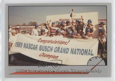 1992 Redline My Life in Racing Rob Moroso 1989 Wins the Busch Championship #22 - Image 1 of 2