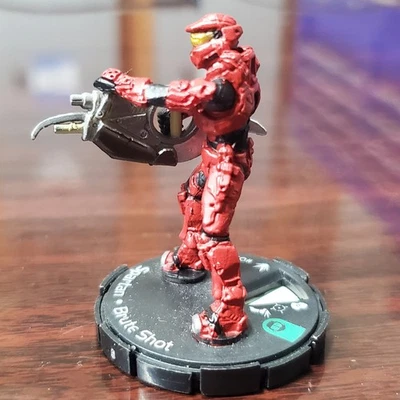 HALO ActionClix Rojo Espartano Bruto Disparo 039 Bruto Mini Microsoft Heroclix Foto 1 de 4