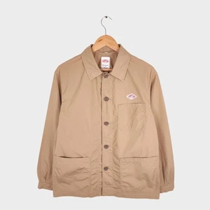 DANTON Giacca Uomo Made in Japan Beige Cotone Leggero Chore - Foto 1 di 8
