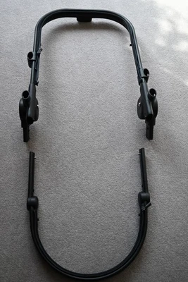 iCandy Peach 7 All Matt Black Seat / Carrycot Frame - NEW - Image 1 of 4