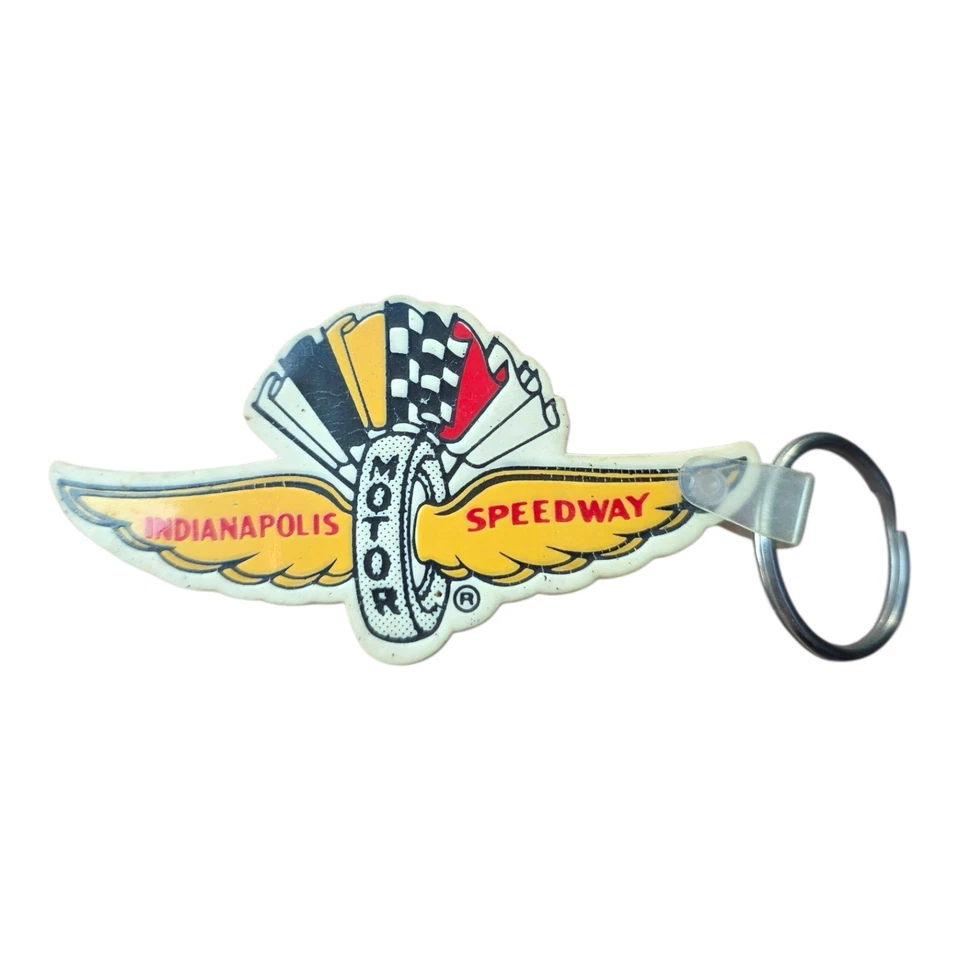 Indianapolis Motor Speedway Keychain Indy 500 IMS Vintage 1980's - Image 1 of 3
