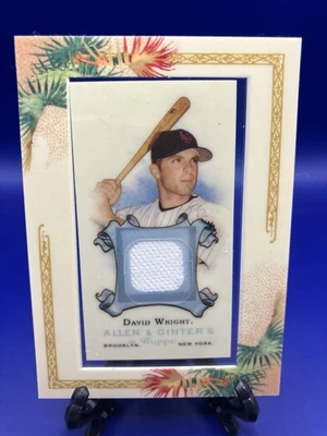 2006 Topps Allen & Ginter's Framed Mini Relics David Wright #AGR-DW - Image 1 of 2