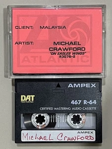 Michael Crawford - On Eagle's Wings DAT Digital Audio Tape Cassette Ultra Rare - Picture 1 of 4