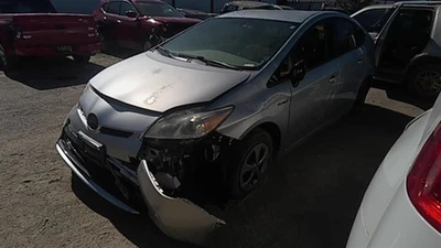 Used Wheel fits: 2013 Toyota Prius 15x6 alloy 5 split spoke black Grade C - Image 1 of 4