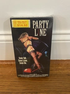PARTY LINE (1988) Sealed Betamax Horror Slasher Erotik Thriller Killer Not VHS - Bild 1 von 4