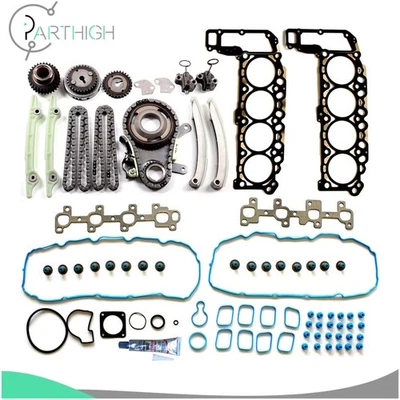 Conjunto de junta de cabeça bomba de água corrente de temporização para Nissan Frontier Pathfinder 2009 4.0L - Imagem 1 de 4