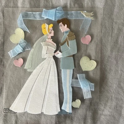 EK Success Disney Dimensional Sticker - Cinderella and Prince Wedding - Image 1 of 2