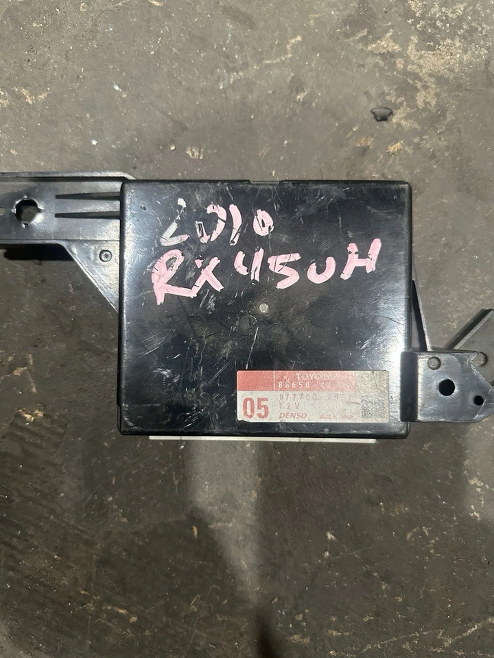 Módulo de controle de temperatura climática 2010-2013 Lexus RX350 RX450H 88650-48381 FABRICANTE DE EQUIPAMENTO ORIGINAL - Imagem 1 de 4