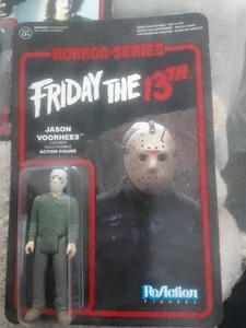 Funko Reaction Super7 Figure Horror Friday The 13th Jason Voorhees - Picture 1 of 2