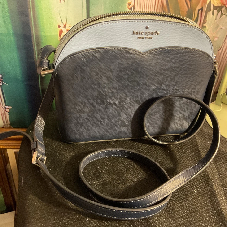 Kate Spade Navy Blue Dome Purse - Image 1 of 4